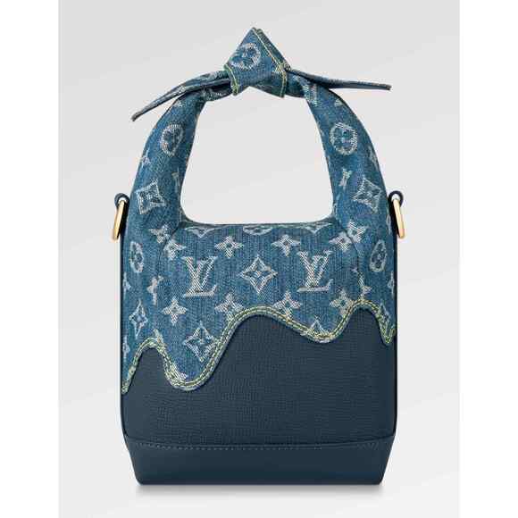 Louis Vuitton Nigo Japanese Cruiser Denim Blue LV Made Shoulder Crossbody Bag - Picture 8 of 12